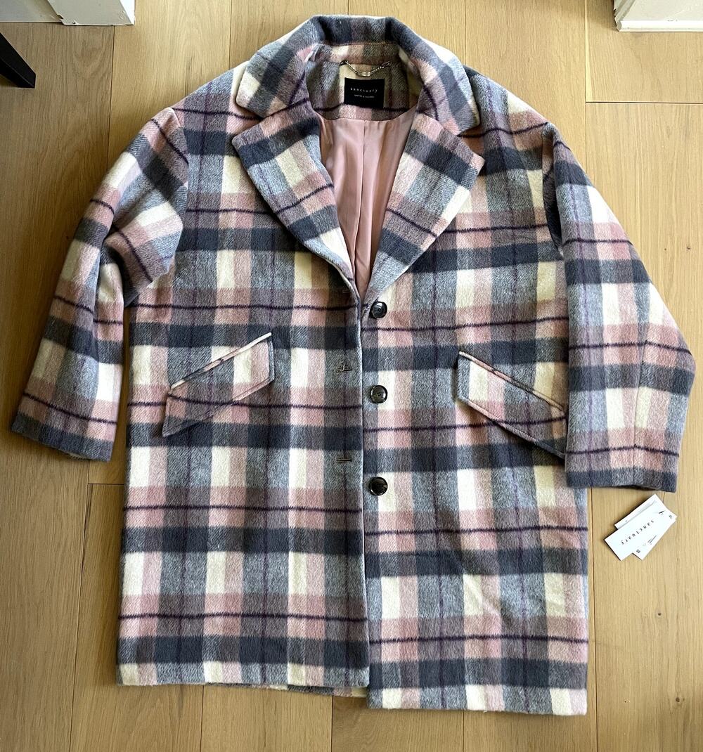 NWT Sanctuary Wool Blend Coat XL